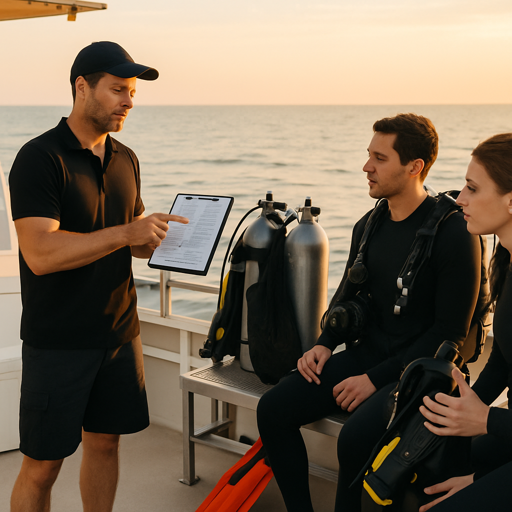 Seahorse Scuba: Bootstouren-Sicherheitstraining & Strategien